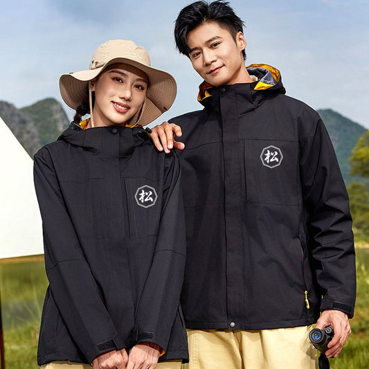 NEW!商店風-秋冬大活躍!商店風3-in-1 ジャケット - Fallook