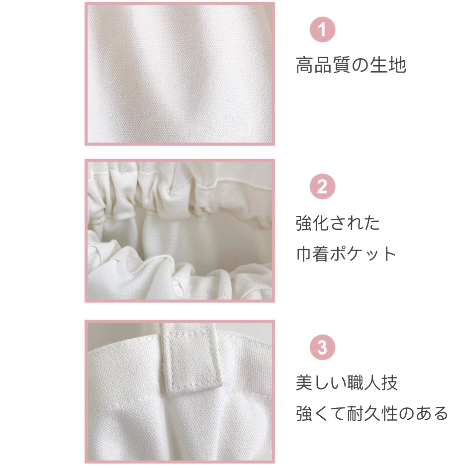 NEW ARRIVAL! オリジナルカスタマイズ【商店風】大容量の可愛いワンショルダーキャンバスバッグ - Fallook
