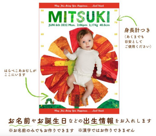 絵本テイストが大人気です!名前入りの絵本柄ブランケットです|赤い花 - Fallook