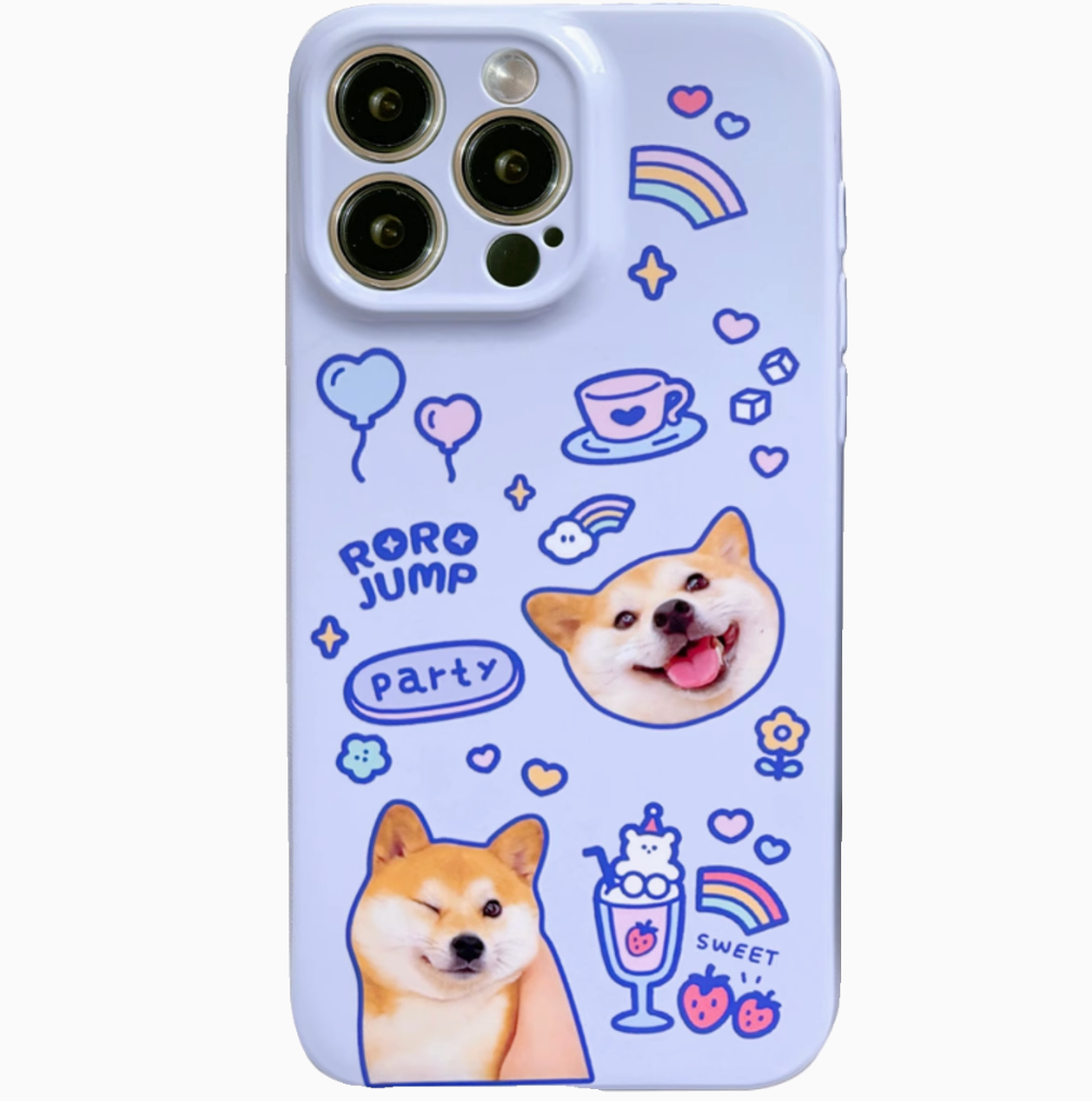 カスタマイズされたペットアバター携帯電話ケース - Fallook