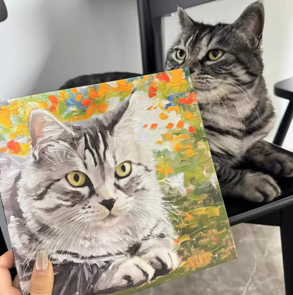 ペット写真オーダー油絵♪ | ペットイラスト | ペット似顔絵 | 犬 猫 うちの子