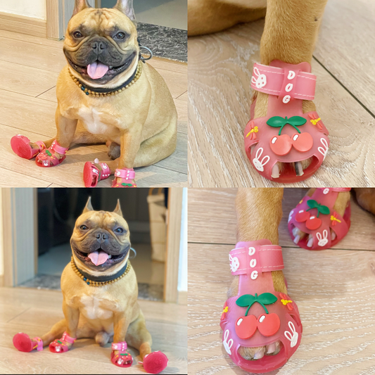 滑り止めのジェリーサンダル猫犬用靴 - Fallook