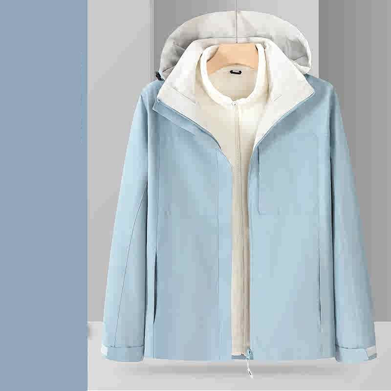 NEW!商店風-秋冬大活躍!商店風3-in-1 ジャケット - Fallook