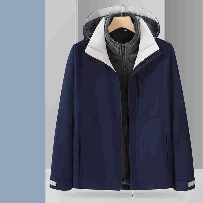 NEW!商店風-秋冬大活躍!商店風3-in-1 ジャケット - Fallook