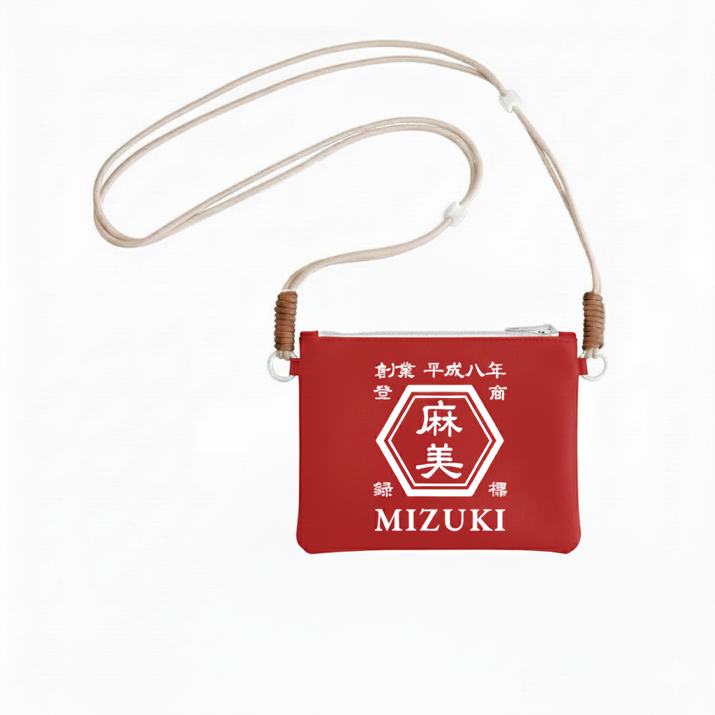 NEW ARRIVAL! 【カスタムオーダー】リストレットポーチ・斜めがけバッグ・スマホポーチ 携帯電話ポーチ☆商店風☆