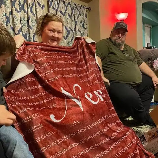 新発売!Memawへの贈り物、Memaw用の個人化されたブランケット、母の日のブランケット - Fallook