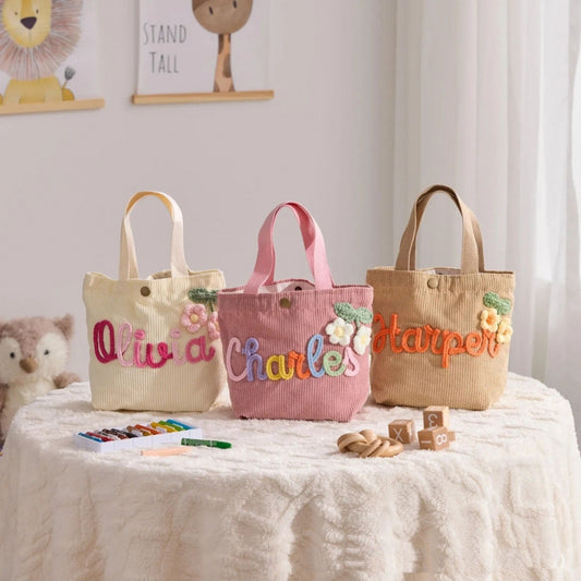 NEW ARRIVAL! オリジナルプリントのバッグ - 入学祝いや誕生日の贈り物に