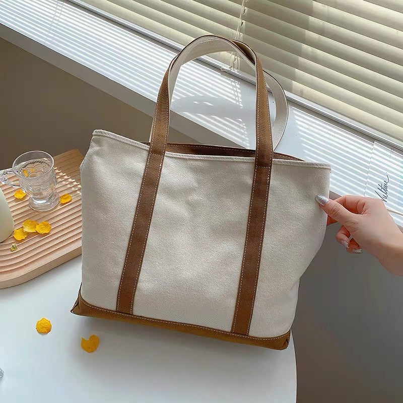 片面刺繡♪名入れペット写真 カスタムペット顔刺繍キャンバストートバッグ - Fallook