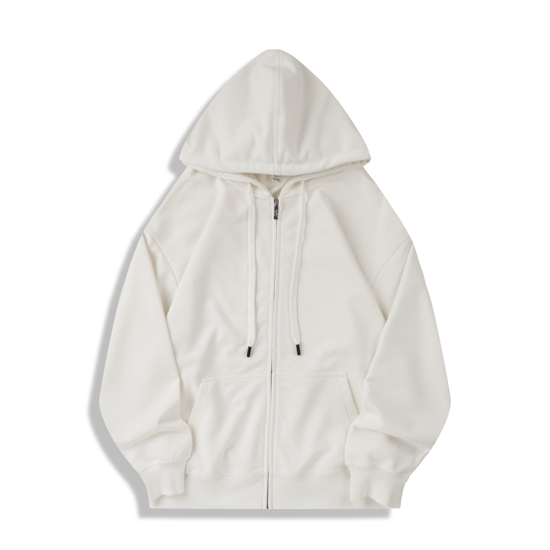 NEW ARRIVAL!商店風-秋冬大活躍!☆名前入ジッパーフード付きスウェットシャツ - Fallook