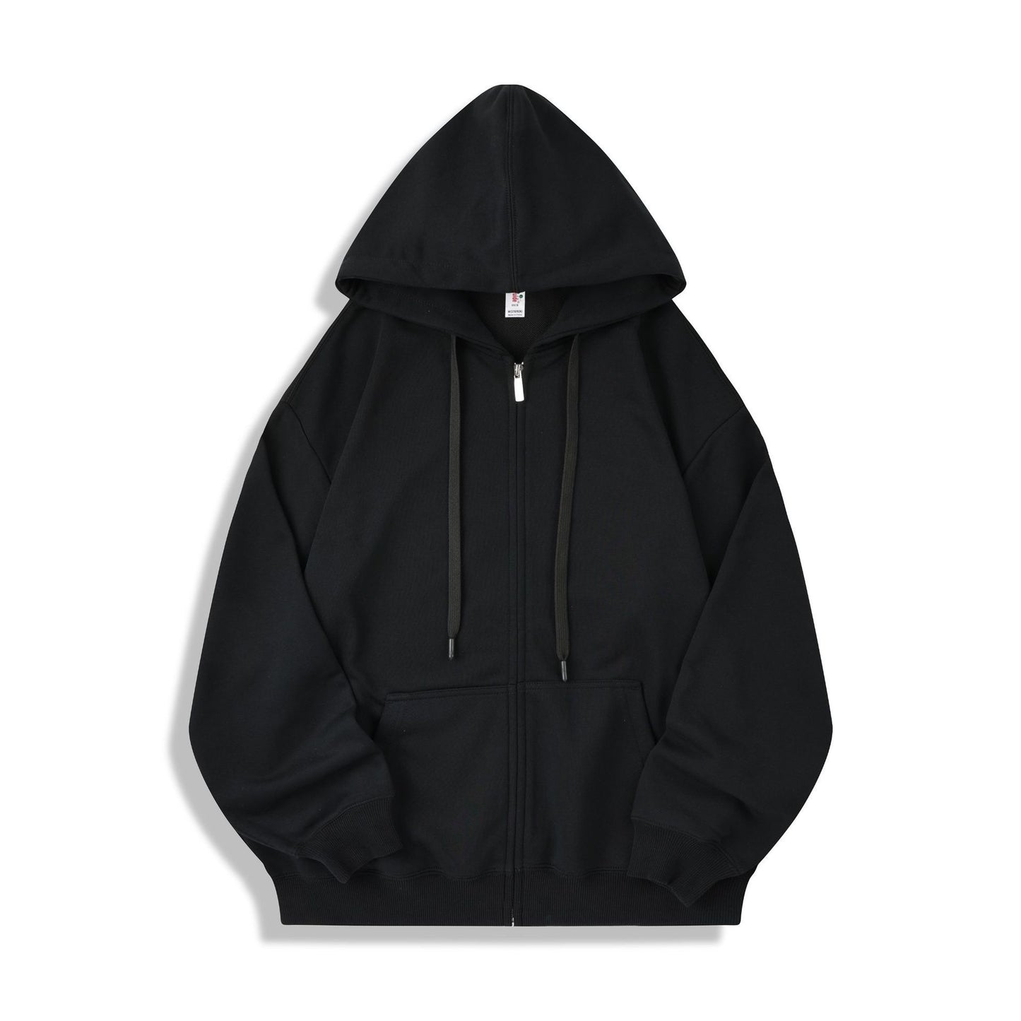 NEW ARRIVAL!商店風-秋冬大活躍!☆名前入ジッパーフード付きスウェットシャツ - Fallook