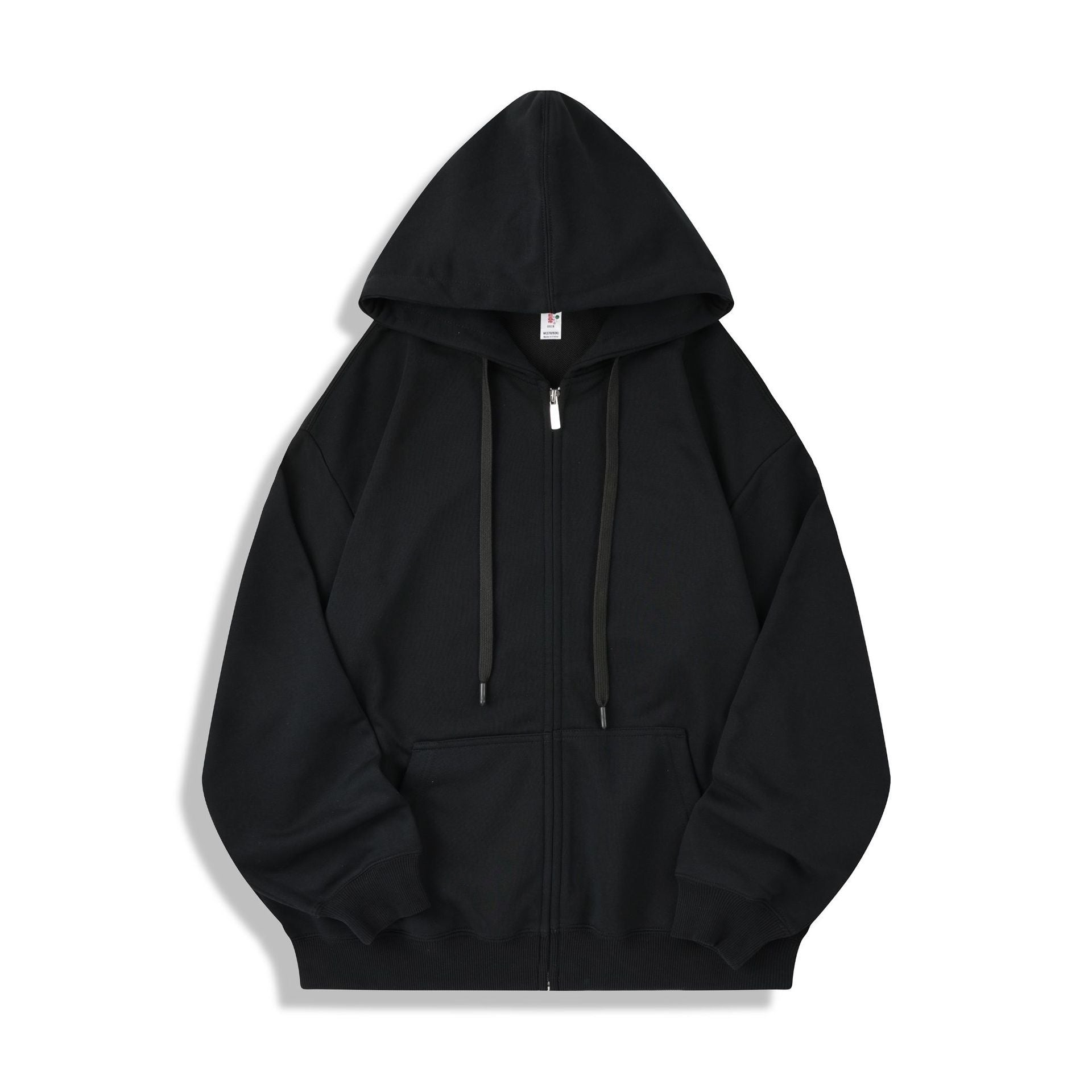 NEW ARRIVAL!商店風-秋冬大活躍!☆名前入ジッパーフード付きスウェットシャツ - Fallook