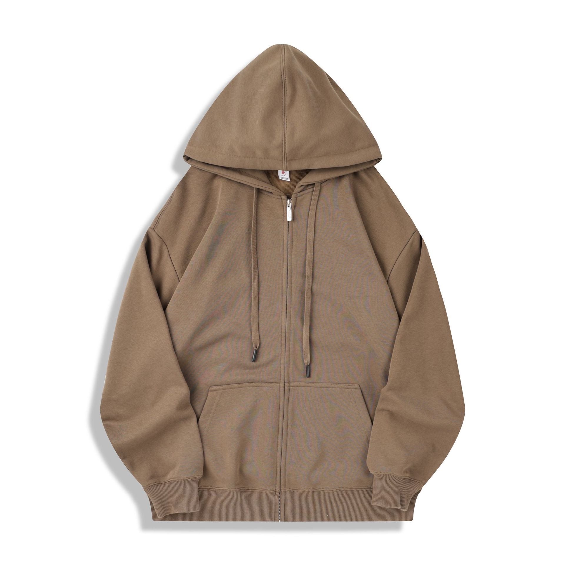 NEW ARRIVAL!商店風-秋冬大活躍!☆名前入ジッパーフード付きスウェットシャツ - Fallook