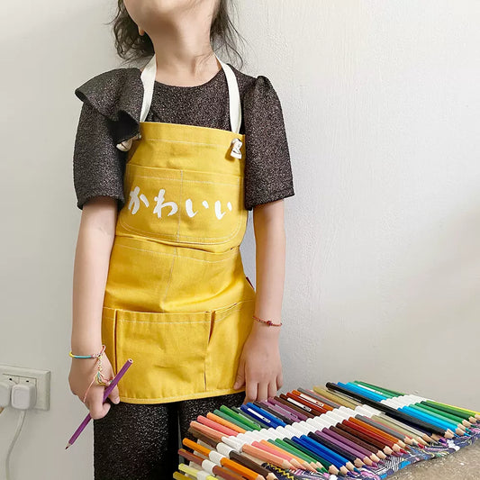 子供用エプロンをカスタマイズします【お子様の名前入り】 - Fallook