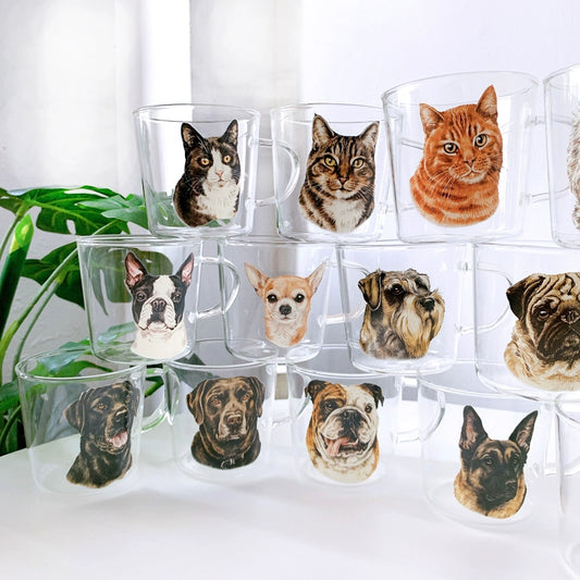 New Arrival!犬 猫 ペット 名入れ 写真 ロックグラス オーダーメイド