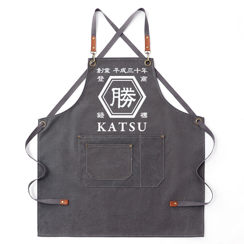 商店風-エプロン♪前掛け ポケット付き 多色 - Fallook