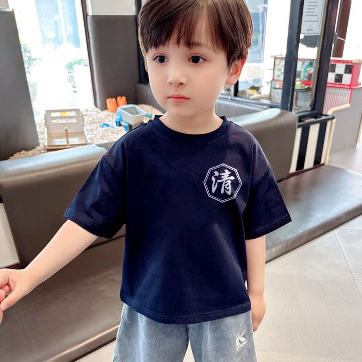 商店風キッズTシャツ☆お名前入り☆ - Fallook