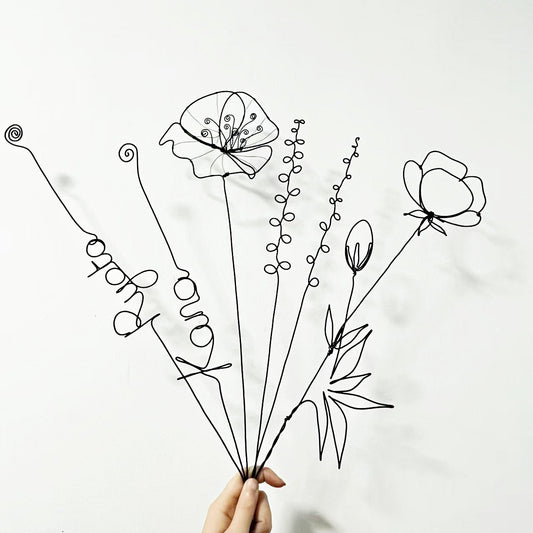 名前入りで枯れない花 | フラワーシリーズ03 | 母の日 | 誕生日 | 記念日 4つの花+名前