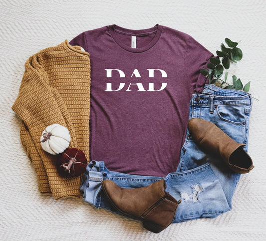 お子様の名前入りのパーソナライズされたお父さんシャツ、父の日のカスタムお父さんシャツギフト - Fallook