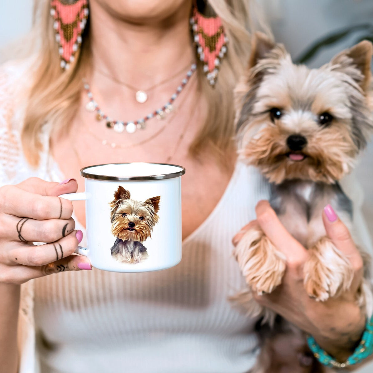 Store-style hollow mug♪ All original designs with names included.