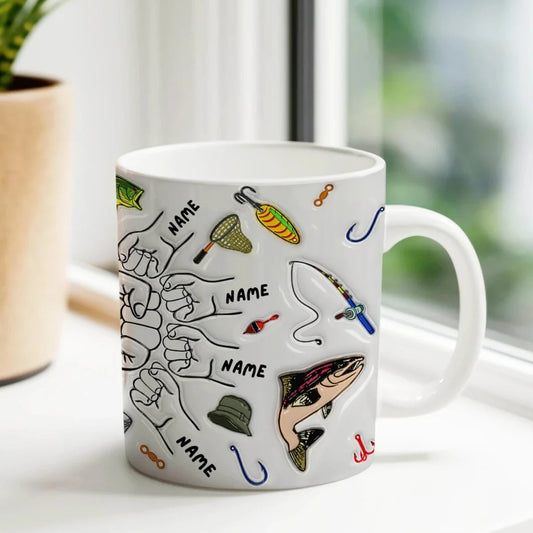パーソナライズされた 3D プリントされたカスタムマグ フィッシング シリーズ - Fallook