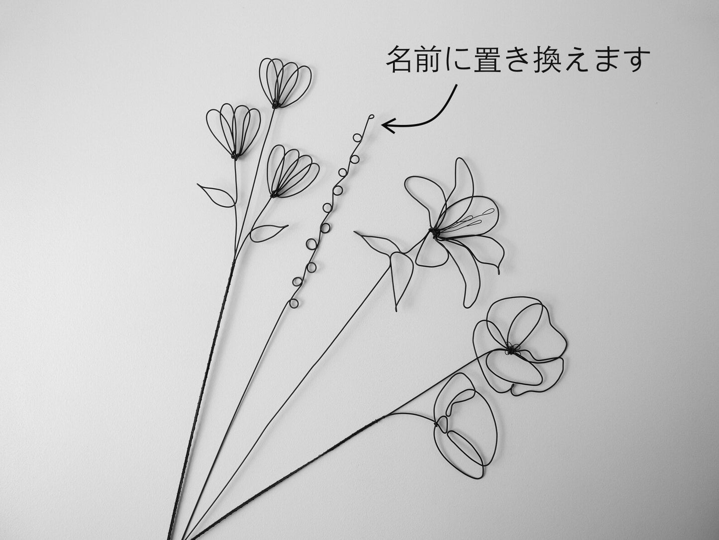 名前入りで枯れない花 | フラワーシリーズ | 母の日 | 誕生日 | 記念日 花+名前
