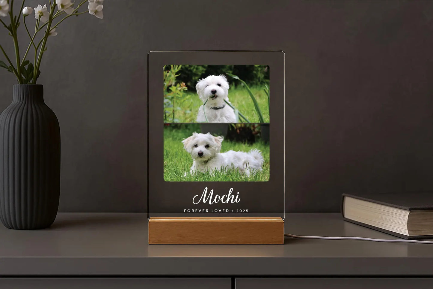Personalized birth flower Accessory storage box♬ Fashionable