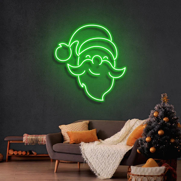 サンタのネオンサイン · クリスマスのネオンサイン · 部屋 ネオン ライト - Fallook