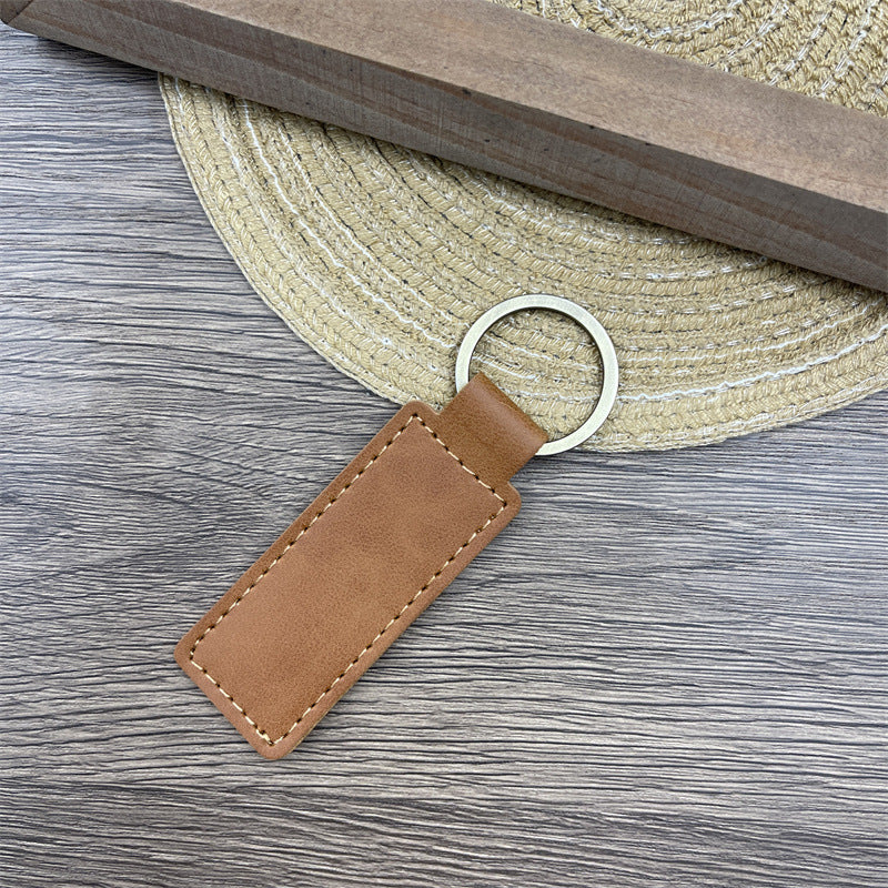 パーソナライズされた革ペットキーホルダー・刻印無料 - Fallook