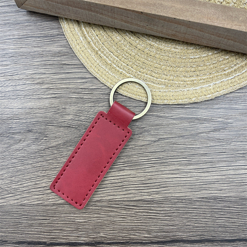 パーソナライズされた革ペットキーホルダー・刻印無料 - Fallook