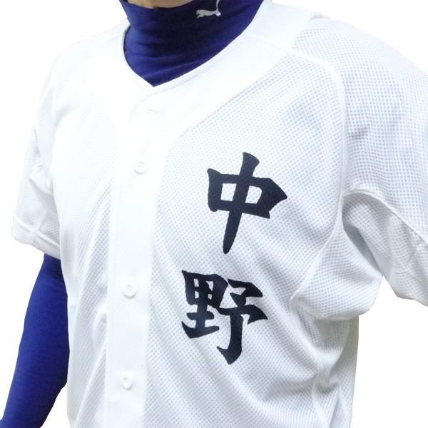野球ユニフォーム 昇華プリント ジュニア用 名前入り練習用ユニフォームシャツ - Fallook