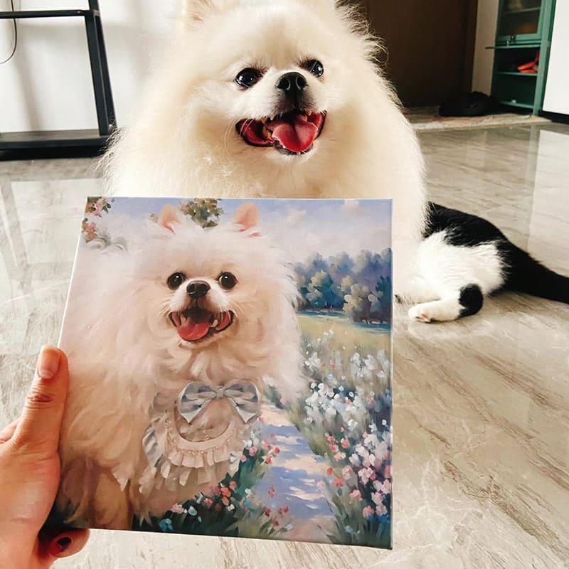 ペット写真オーダー油絵♪ | ペットイラスト | ペット似顔絵 | 犬 猫 うちの子