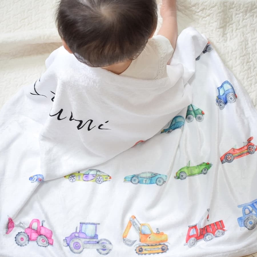 名前入りブランケット クッカタルハ 車シリーズ - Fallook