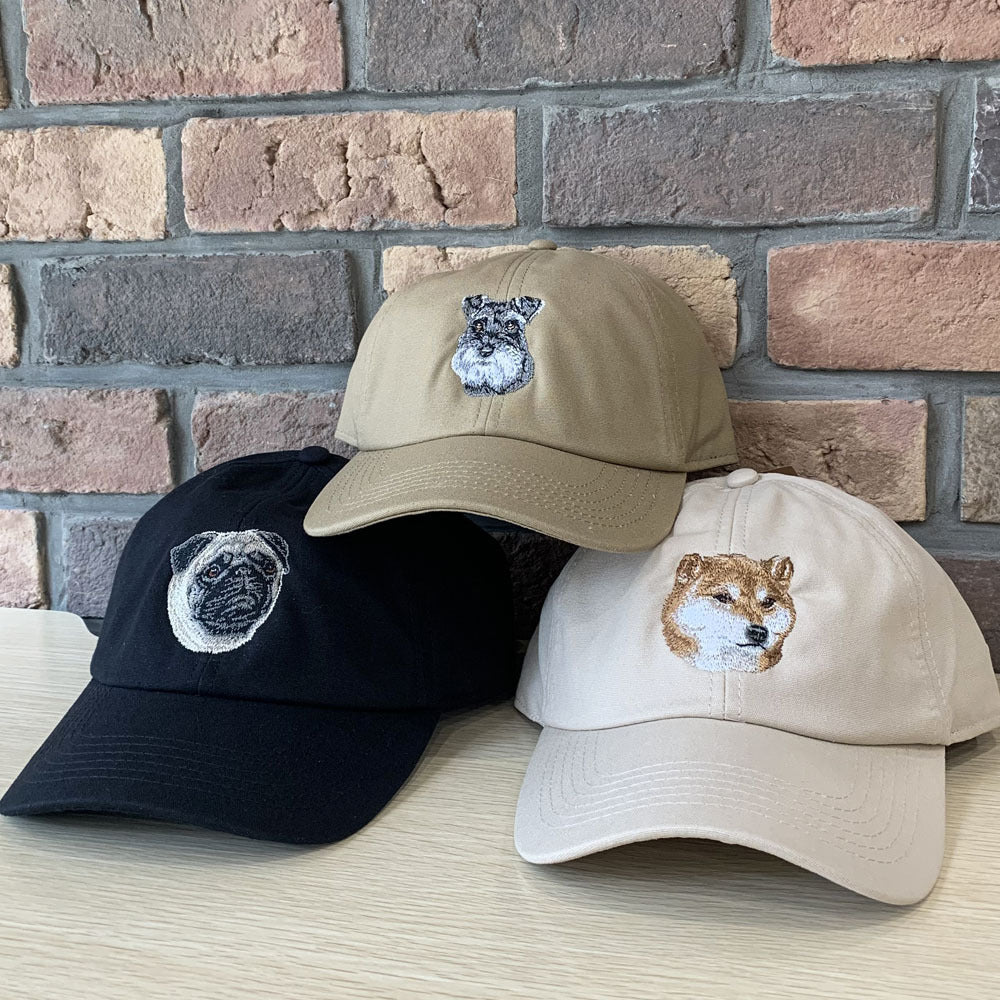 ペットの写真を使用してカスタム刺繍ペットの帽子 - Fallook