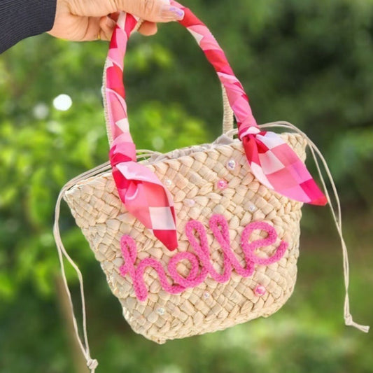 【オーダーメイド】名入れ　シンプルなソリッドカラー｜手作り｜クロスボディ - Fallook