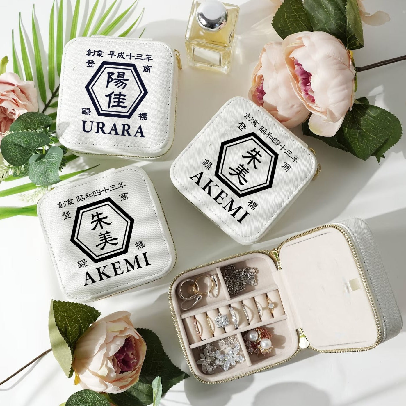 名入れ商店风 アクセサリー収納ボックス♬おしゃれ バタフライシリーズ - Fallook