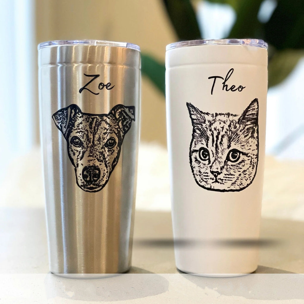 カスタムペットタンブラー20oz - Fallook