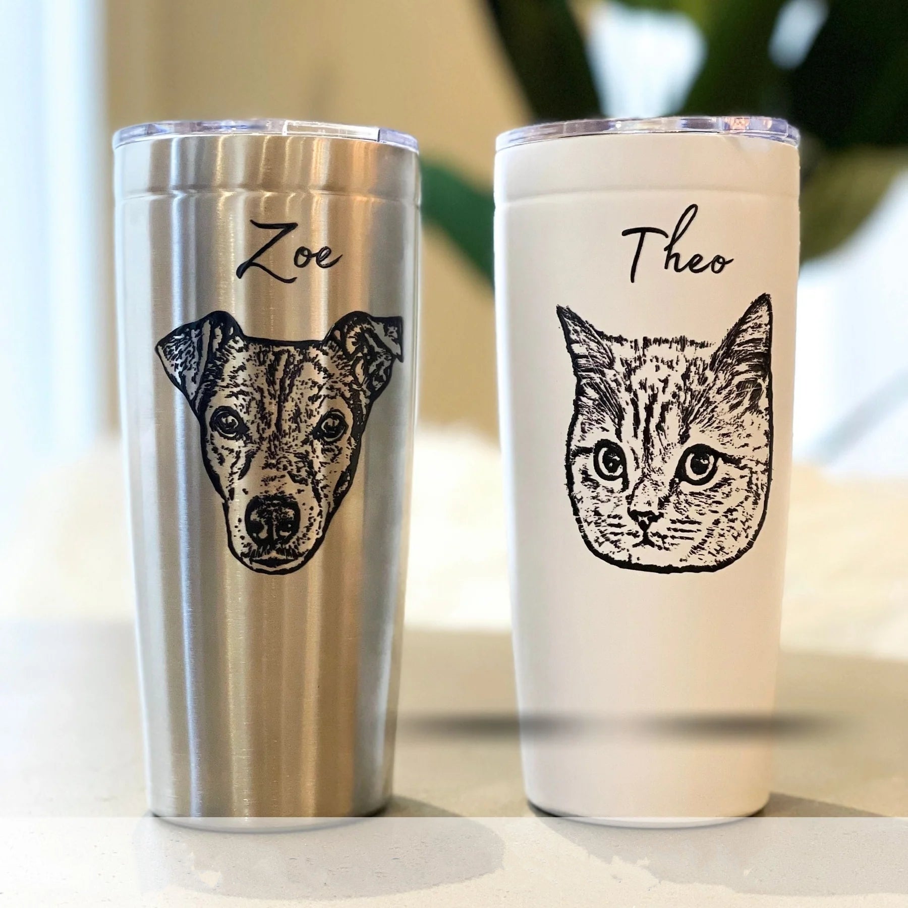 カスタムペットタンブラー20oz - Fallook