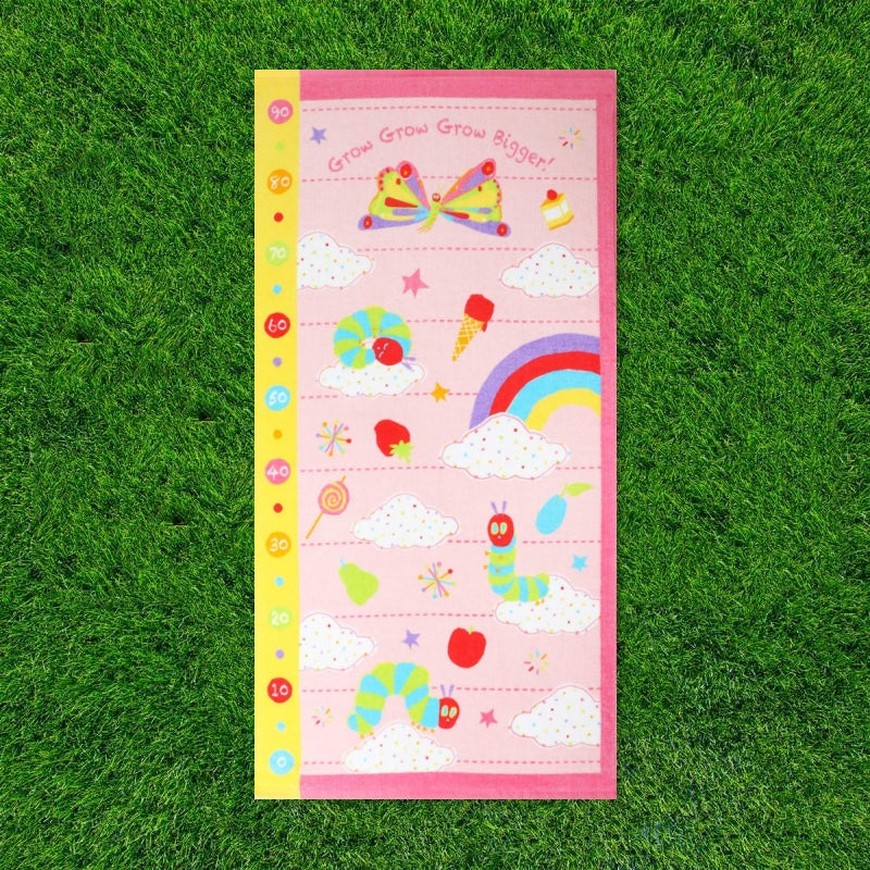 趣味柄のビーチタオルです·名前と誕生日のメッセージが入っています｜虹 - Fallook