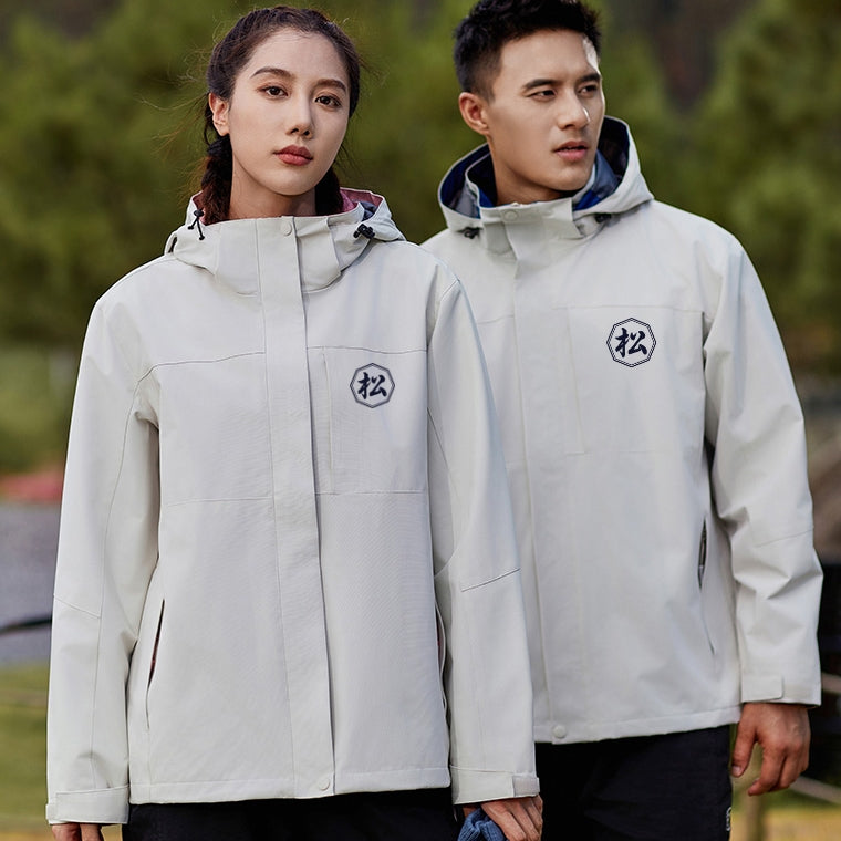 NEW！商店風－秋冬大活躍！商店風3-in-1 ジャケット - Fallook