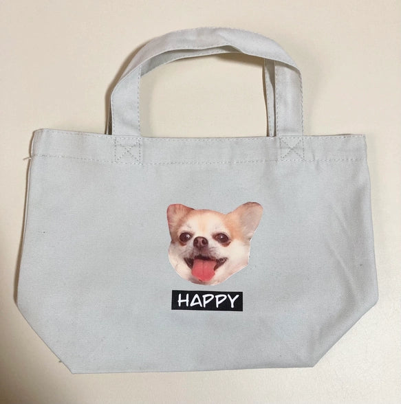 🐶🐱世界に一つだけ うちの子トートバッグ - Fallook