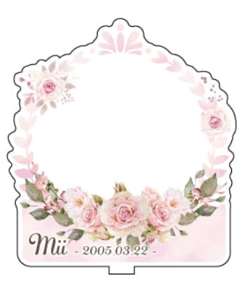 【ペットフォトフレーム】ペット記念写真アクリルカード - Fallook