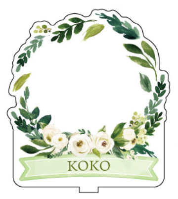 【ペットフォトフレーム】ペット記念写真アクリルカード - Fallook