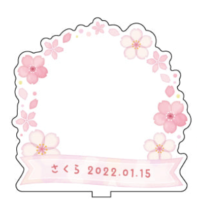 【ペットフォトフレーム】ペット記念写真アクリルカード - Fallook