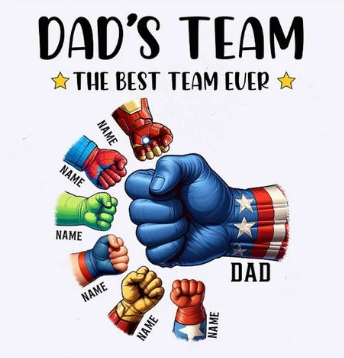 子供たちの手を握るパーソナライズされたお父さんマグツール アニメシリーズ - Fallook