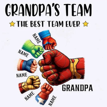 子供たちの手を握るパーソナライズされたお父さんマグツール アニメシリーズ - Fallook