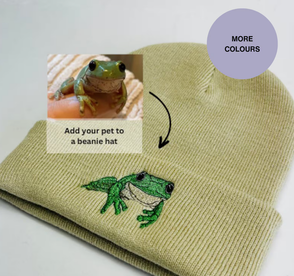 オーダーメイド·ニット帽·かわいいペットのアイコンです【刺繍】🎵秋冬必須 - Fallook