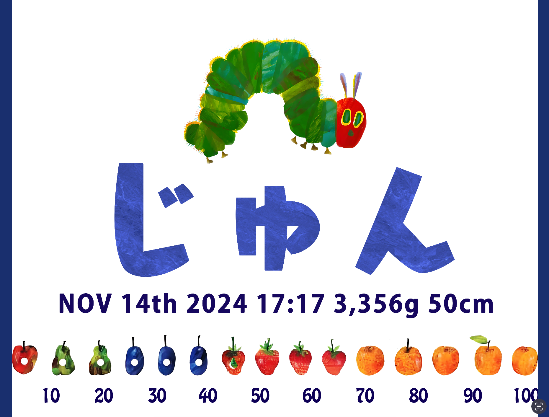 絵本テイストが大人気です!名前入りの絵本柄ブランケットです｜毛虫 - Fallook