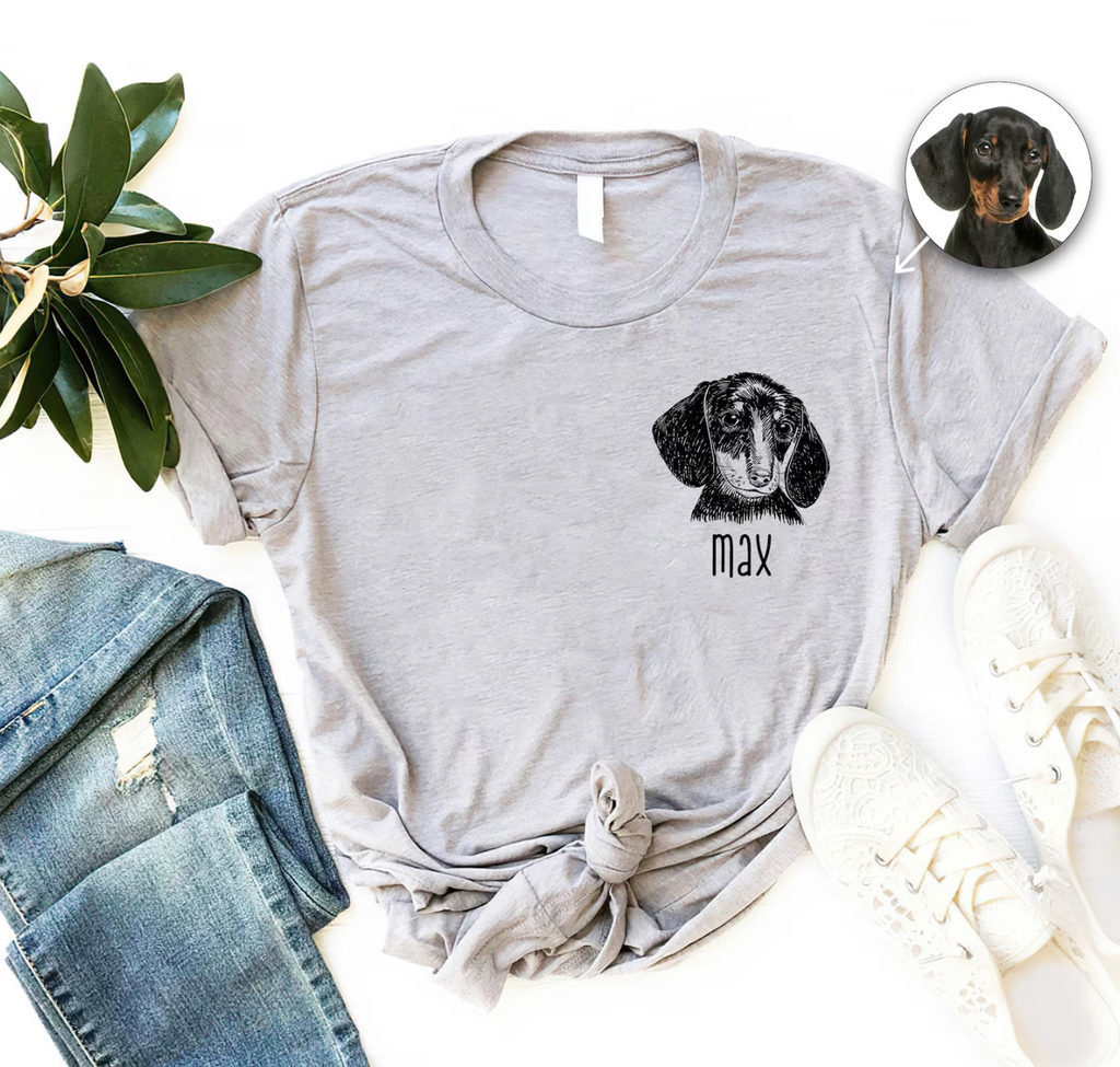 印絵 愛犬・愛猫ペット  写真オーダーメイドＴシャツ