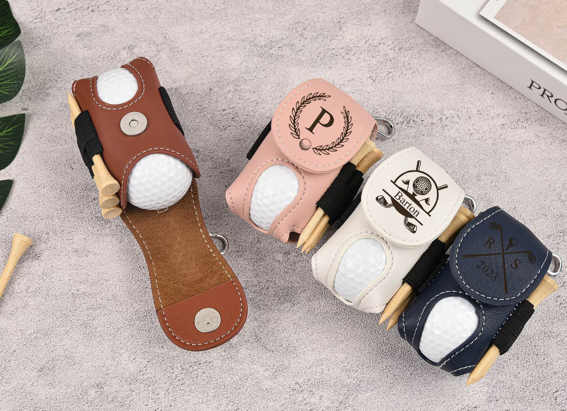 名入れ ゴルフボール バッグ 収納バッグ オリジナル