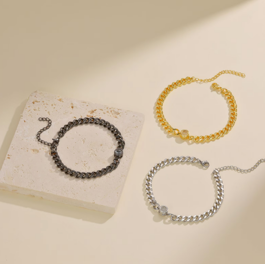 パーソナライズされた写真プロジェクションブレスレット